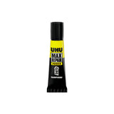 UHU Max Repair power - Colle extra puissante et flexible, transparente, idéale pour les chaussures, le caoutchouc, le cuir, tube 8g