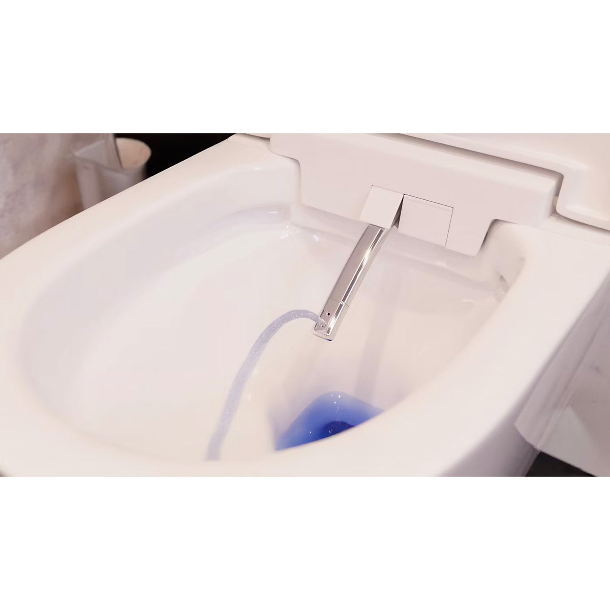 Pack WC suspendu lavant et séchant Saniwash sans bride - Mister PRO