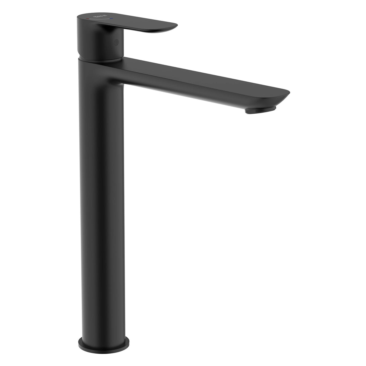 Mitigeur lavabo noir Grohe, robinet design moderne, couleur noire mate