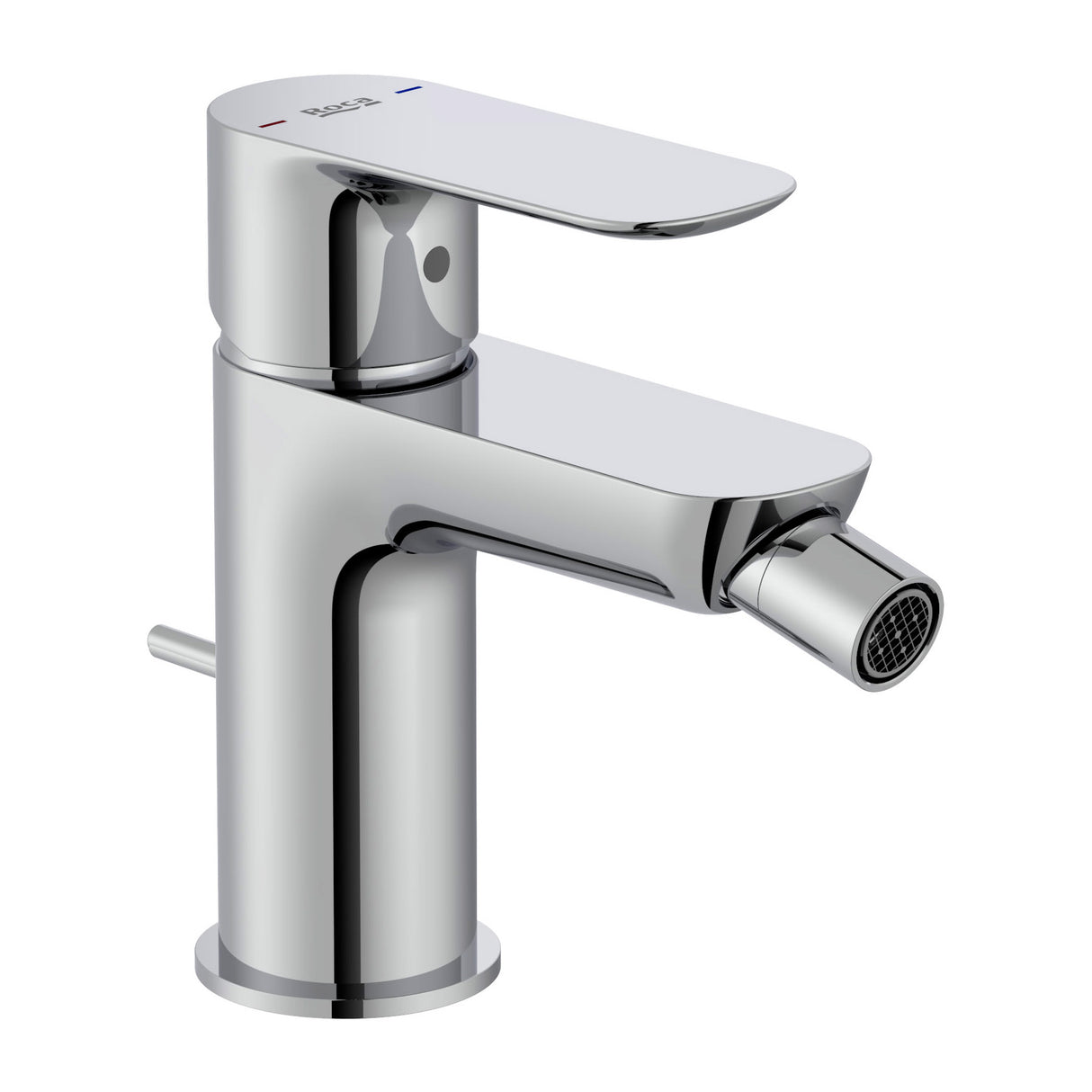 Mitigeur bidet Grohe en chrome, robinet de salle de bain moderne, couleur argentée