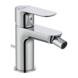Mitigeur bidet Grohe en chrome, robinet de salle de bain moderne, couleur argentée