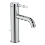 Robinet mitigeur Grohe chromé pour lavabo, finition brillante, design moderne