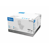 Cuvette WC Roca The Gap, blanc, emballée dans une boîte, sanitaire moderne.