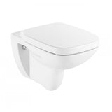 WC suspendu blanc, marque Grohe, céramique sanitaire moderne