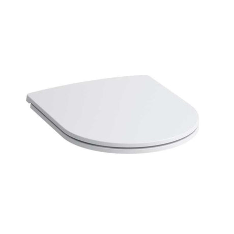Abattant WC blanc Grohe, siège de toilette moderne en plastique, couleur blanche