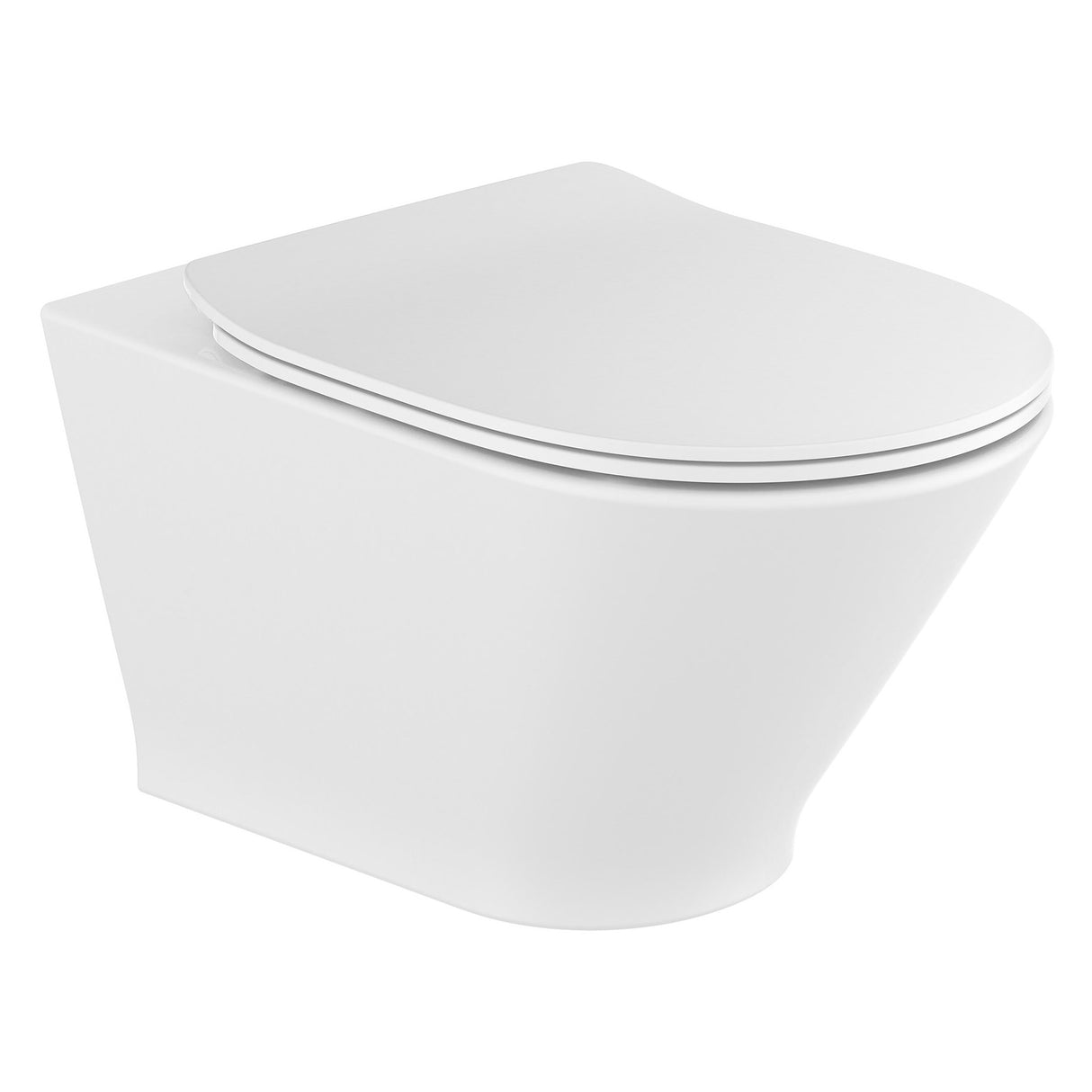 Toilette suspendue blanche Grohe, design moderne, équipement sanitaire élégant.