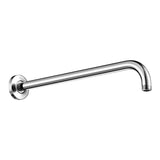 Bras de douche Grohe, accessoire sanitaire, couleur chromé, forme droite