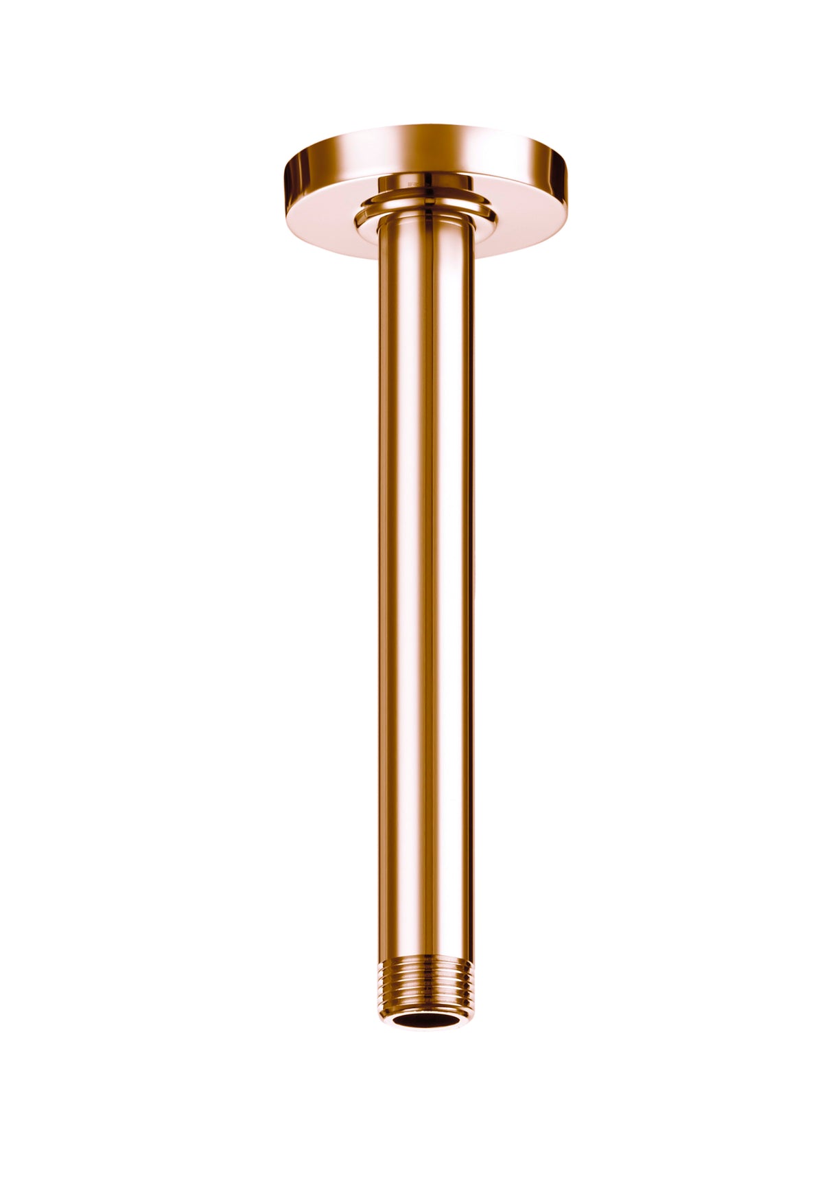 Grohe bras de douche plafond couleur or, accessoire plomberie brillant