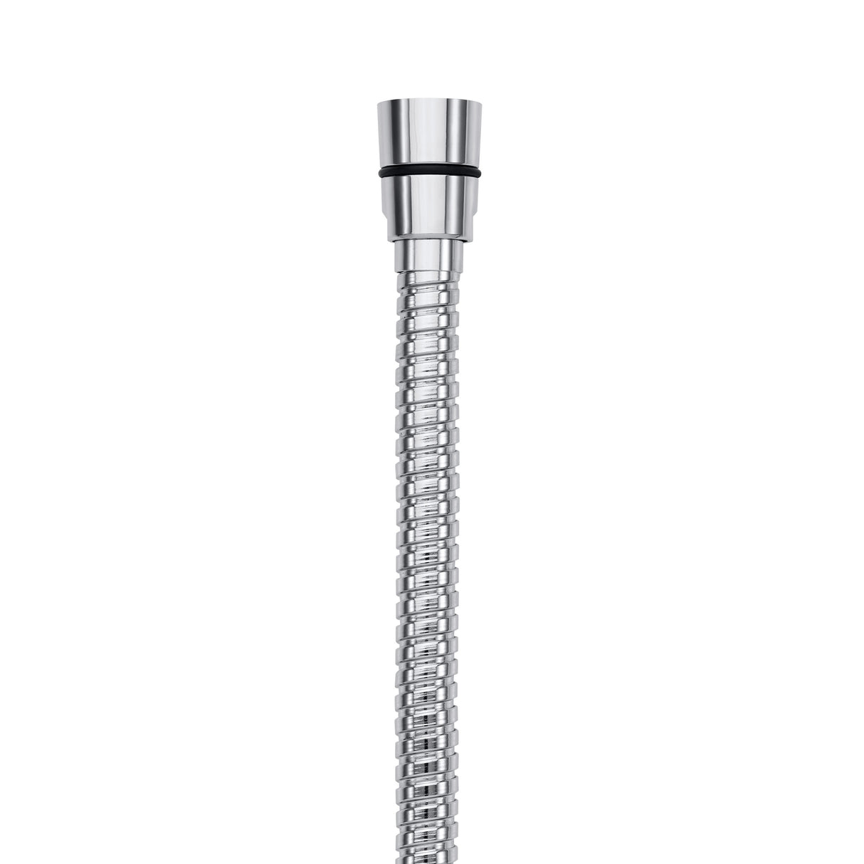 Flexible de douche Grohe, couleur chrome, accessoire de plomberie brillant