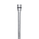 Flexible de douche Grohe, couleur chrome, accessoire de plomberie brillant
