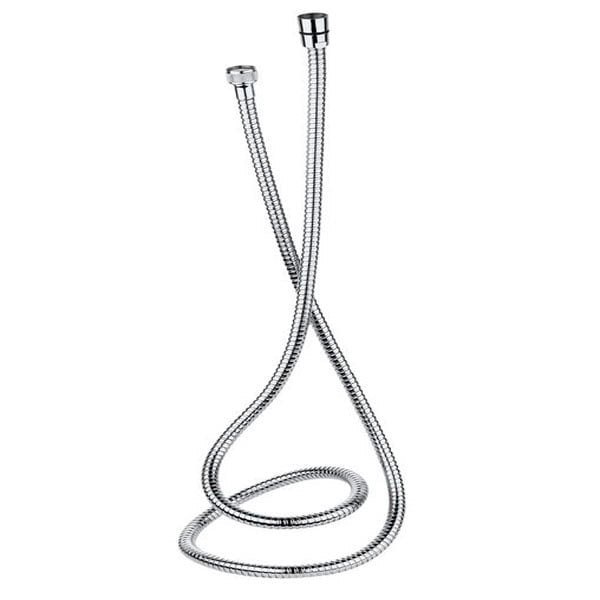 Flexible de douche Grohe chromé, accessoire de plomberie couleur argentée