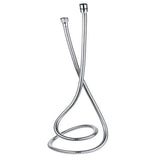 Flexible de douche Grohe chromé, accessoire de plomberie couleur argentée