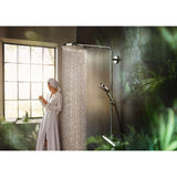 Douche Grohe, colonne de douche chrome, salle de bain moderne, design élégant