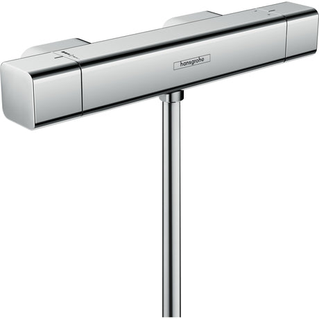 Mitigeur thermostatique Hansgrohe, robinet de douche, couleur chrome brillant