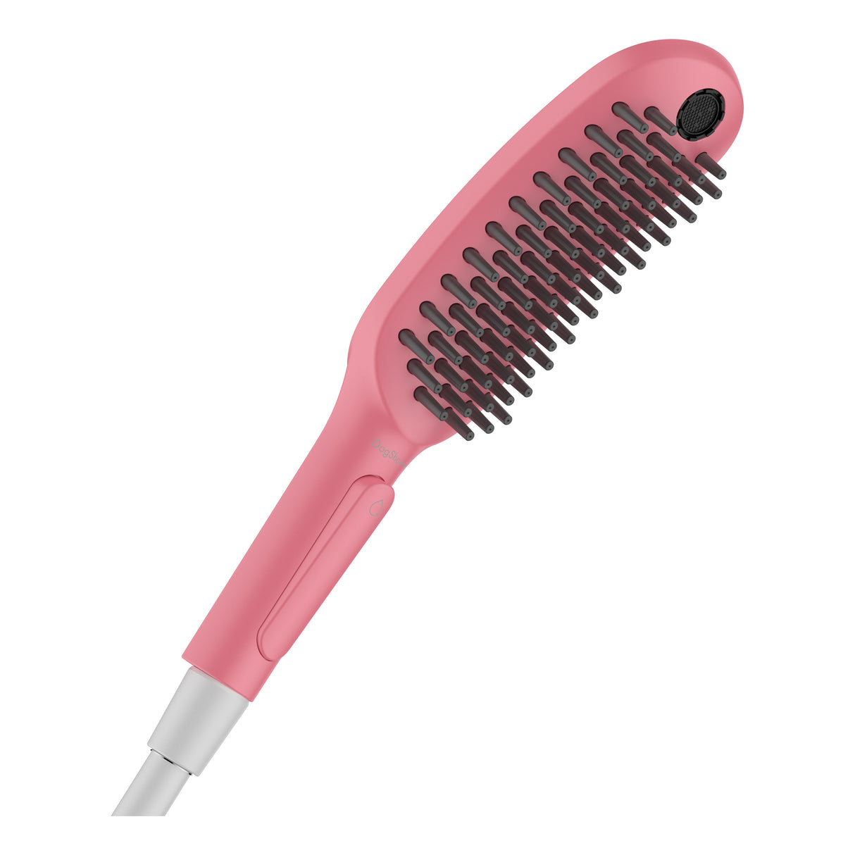 Brosse lissante électrique de marque Philips, couleur rose, pour cheveux.