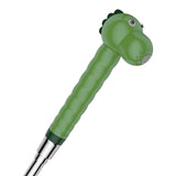 Pommeau de douche Hansgrohe vert en forme de dinosaure pour enfants