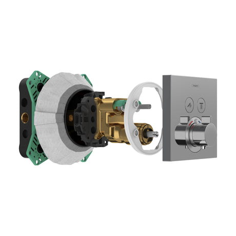 Mitigeur thermostatique Grohe, robinetterie de douche, couleur chrome