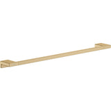 Barre porte-serviettes dorée Hansgrohe, accessoire salle de bain, finition or brossé
