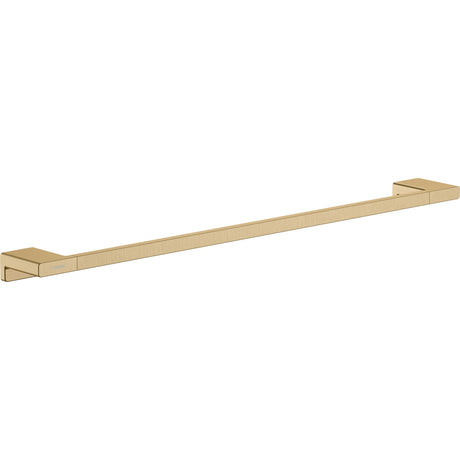 Barre porte-serviettes dorée Hansgrohe, accessoire salle de bain, finition or brossé