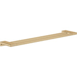 Barre porte-serviettes Grohe, accessoire salle de bain, finition dorée brossée