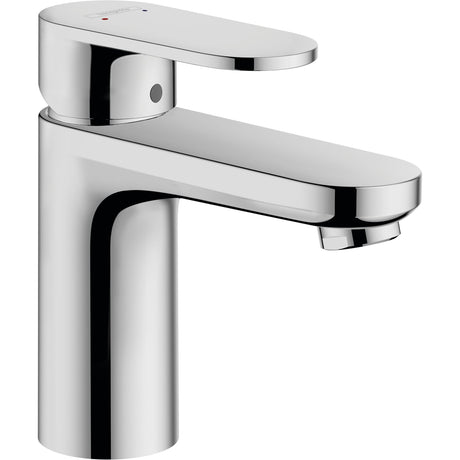 Mitigeur de lavabo Grohe, robinet chrome, design moderne, salle de bain.