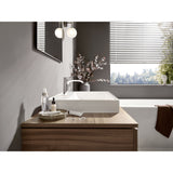 Robinet de lavabo Grohe chromé moderne, type mitigeur, couleur argentée, salle de bain design
