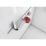 Porte-savon blanc Grohe, accessoire salle de bain mural, design moderne