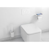 Brosse WC Grohe, accessoire salle de bain, blanche, design moderne, murale.