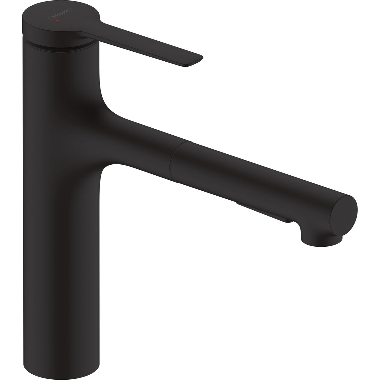 Mitigeur Grohe, robinet noir pour évier de cuisine, design moderne