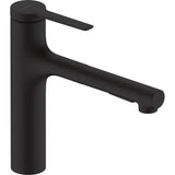 Mitigeur Grohe, robinet noir pour évier de cuisine, design moderne