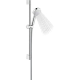 Douchette Hansgrohe, ensemble de douche, couleur chrome, design moderne.