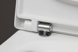 Cuvette WC suspendu compact sans bride DURAVIT ME by Starck, design moderne et épuré pour salle de bains élégante