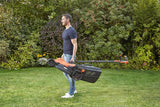 Tondeuse électrique BLACK+DECKER avec lame de 42cm, réglage de la hauteur, puissance 1800W, modèle BEMW481BH-QS.