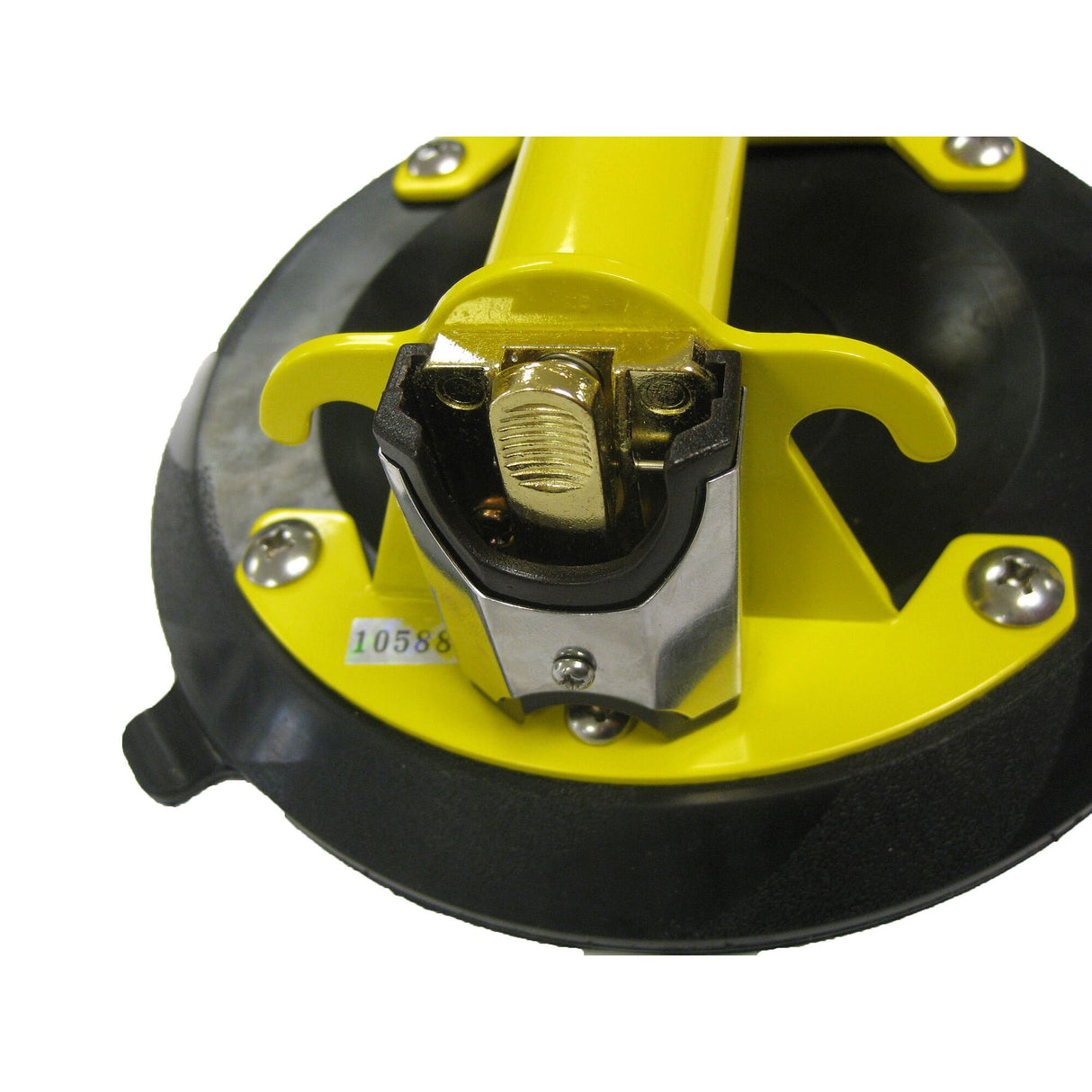 Ventouse de levage jaune de la marque Bohle, outil portatif pour verre, couleur noire et jaune.