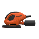 Ponceuse électrique Black+Decker, type Mouse, couleur orange et noire