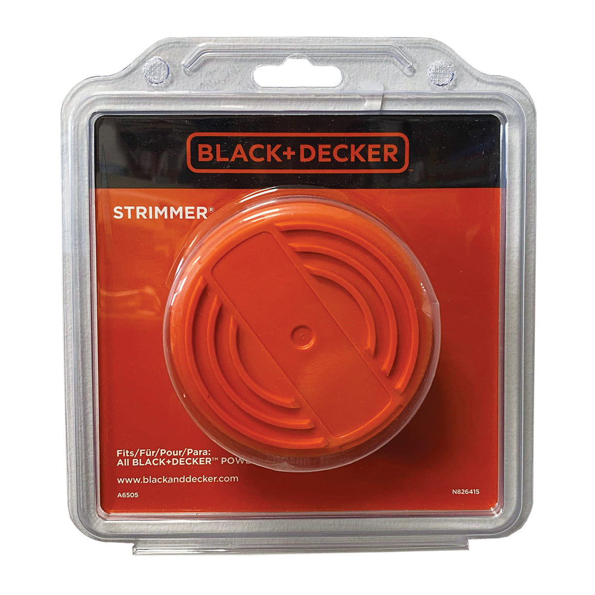 Bobine de cache compatible BLACK+DECKER PowerCommand A6505-XJ pour coupe-bordures avec fil électrique, accessoire de remplacement.