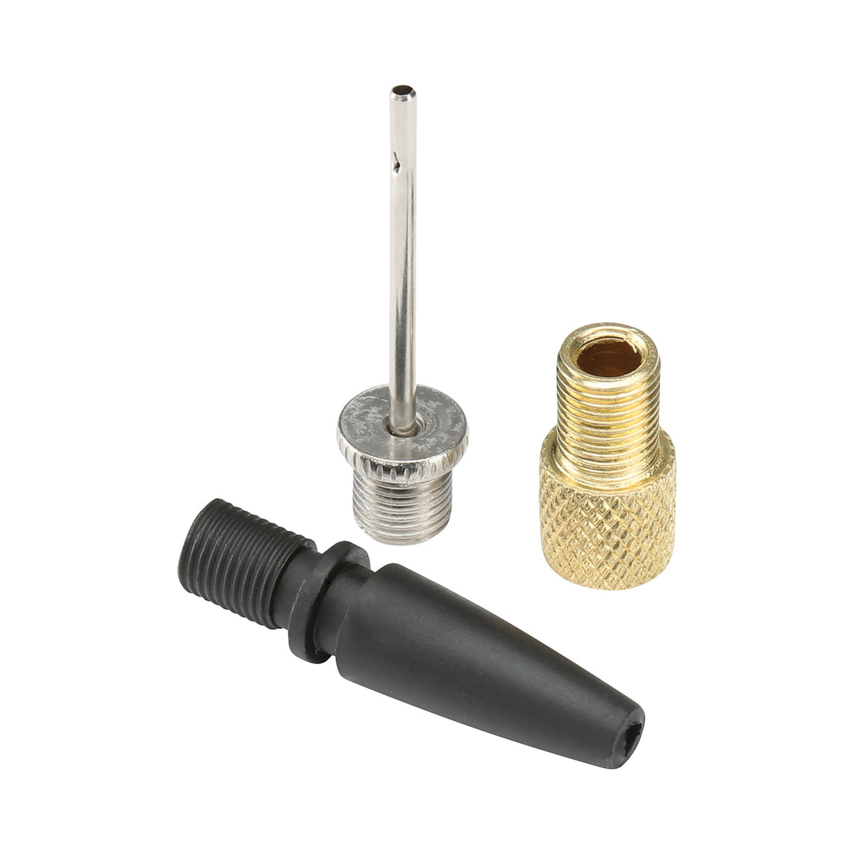 Set d'adaptateurs de gonflage Stanley, accessoires en laiton et plastique noir