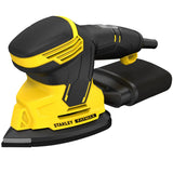Ponceuse Stanley Fatmax jaune et noire, outil électrique de bricolage
