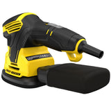 Ponceuse Stanley Fatmax, outil électroportatif, couleur jaune et noire