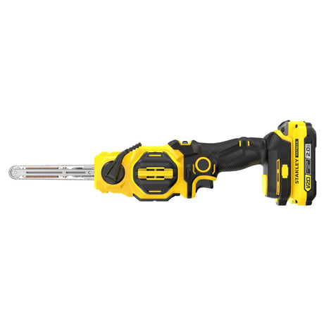 Limeuse sans fil Stanley jaune et noire, outillage électroportatif pour bricolage