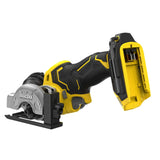 Scie circulaire Stanley Fatmax, outil électroportatif, couleur jaune et noir.