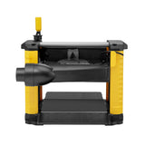 Raboteuse DeWalt, outillage électroportatif, couleur jaune et noire.