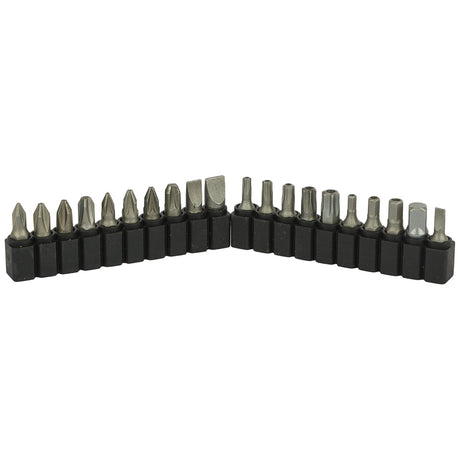Coffret de clés et douilles BLACK+DECKER avec 33 pièces d'embouts de vissage et cliquets pour bricolage.