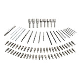 Set Facom, kit d’embouts et forets, accessoires métalliques, couleur argentée