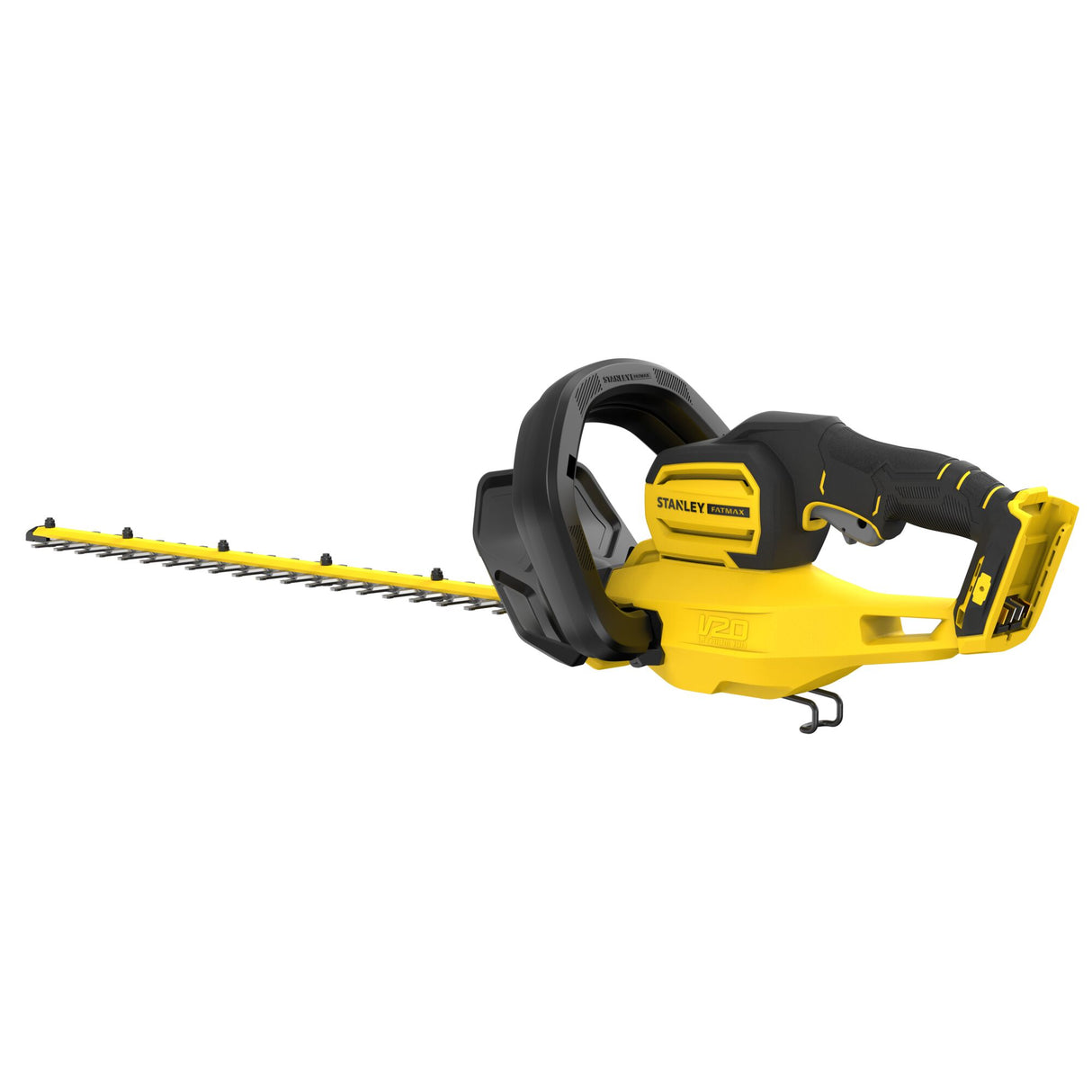 Taille-haie Stanley, électrique, jaune et noir.