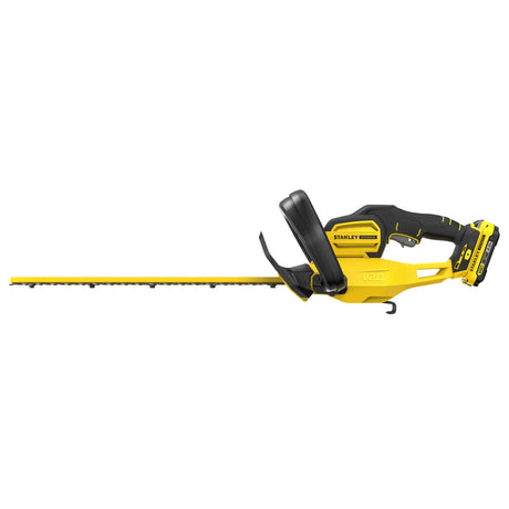 Taille-haie sans fil Stanley, couleur jaune et noir, outil de jardinage électrique