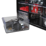 Tiroir de rangement gris transparent, marque General Electric, pour outillage et accessoires