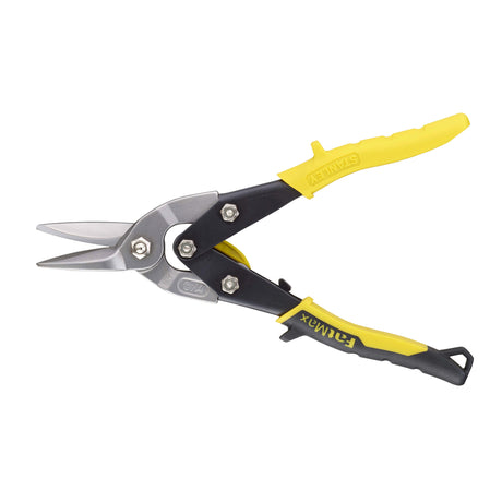 Cisailles STANLEY de couleur jaune et noire, outil de coupe pour tôle