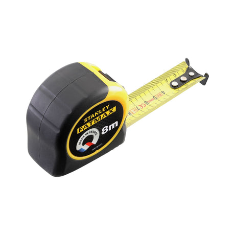 Mètre ruban Stanley FATMAX, outil de mesure jaune et noir, 8m