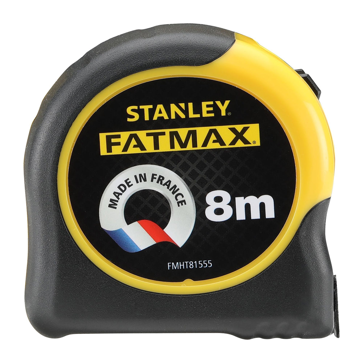 Mètre ruban Stanley, modèle Fatmax, 8m, jaune et noir